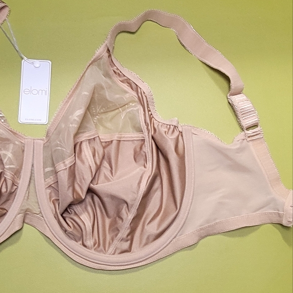ELOMI Cate Underwire Full Cup Banded Bra [36 N] - Picture 8 of 13